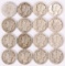 16 Mercury Silver Dimes; 1-1940-P, 7-1940-D, 7-1941-D & 1-1944-P