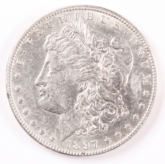 1897-P Morgan Silver Dollar