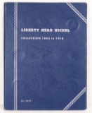 Partial Book of Liberty Head Nickels, approx. 19 coins