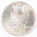 1924-P Peace Silver Dollar