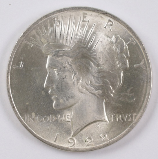 1922-P Peace Silver Dollar