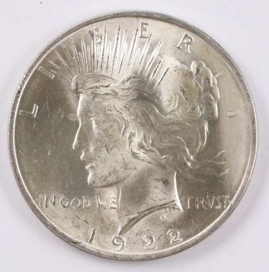 1922-P Peace Silver Dollar