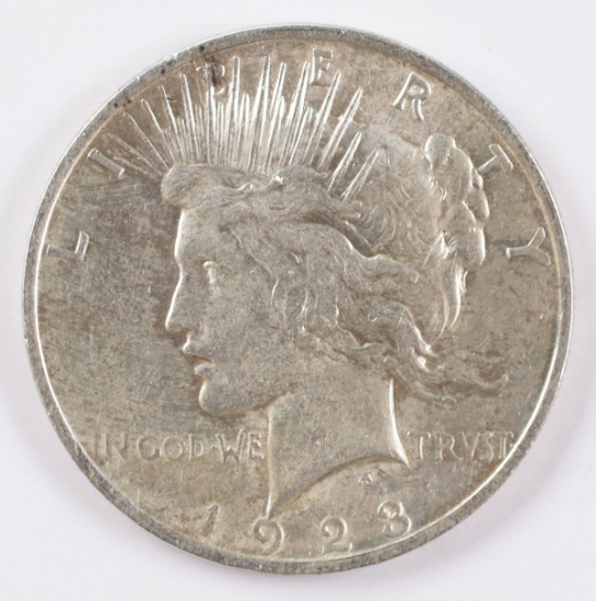 1923-P Peace Silver Dollar
