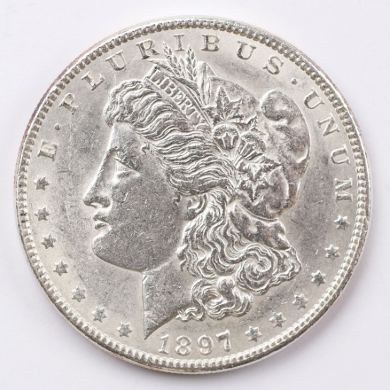 1897-P Morgan Silver Dollar