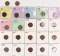 22 Indian Head Pennies, various dates/mints