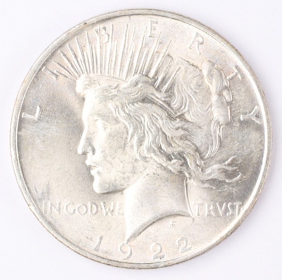 1922-P Peace Silver Dollar