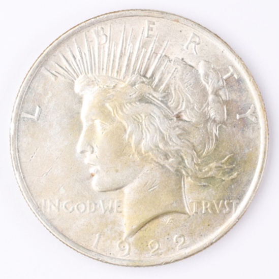 1922-P Peace Silver Dollar