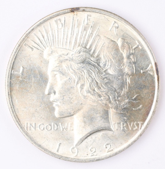 1922-P Peace Silver Dollar