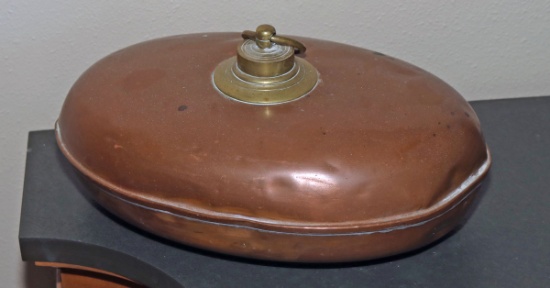 Old Copper Finished Bed Warmer