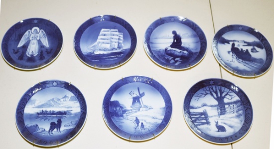 Royal Copenhagen Christmas Plates, Denmark