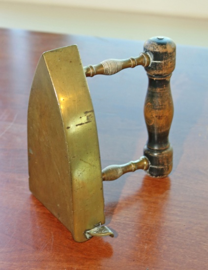 Antique Brass Iron w/ Heating Insert