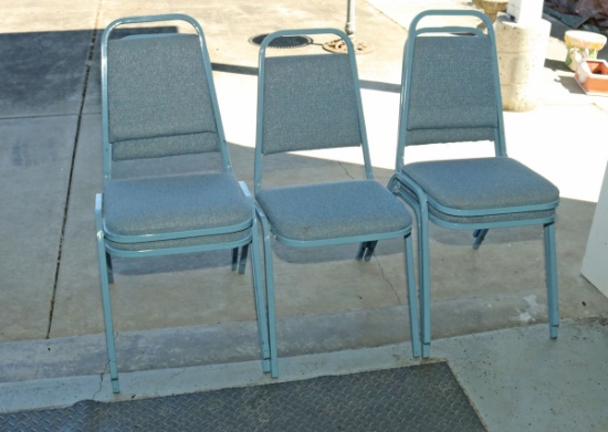 5 Stacking Chairs