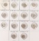 14 Roosevelt Silver Dimes - Various dates/Mints