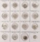 16 Roosevelt Silver Dimes - Various dates/Mints