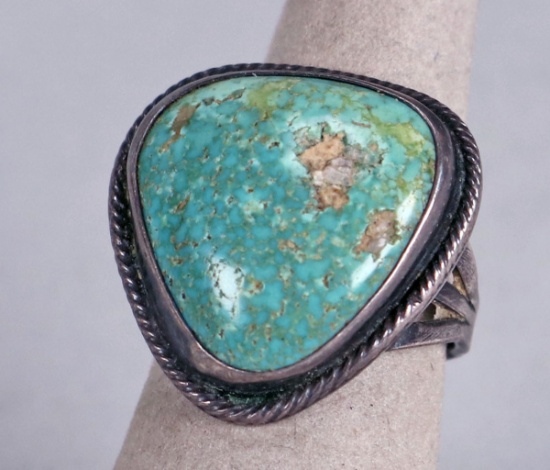 Southwest Turquoise Ring, Sz. 5