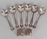 Sterling Spoons, Salt & Pepper, 325.7 Grams