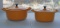 LeCreuset Enameled Cookware: Sizes B & C - Made in France