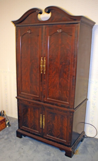 Armoire Style Entertainment Cabinet