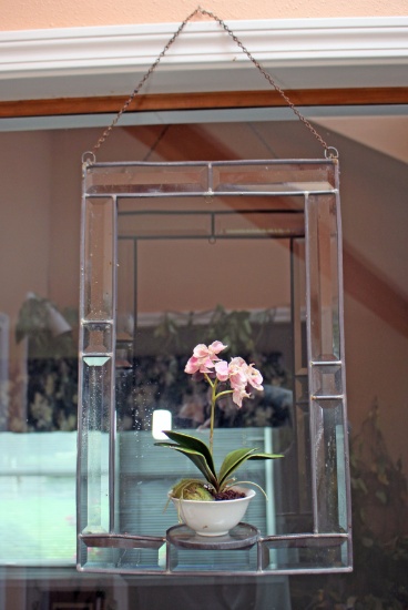 Leaded Glass Frame Stand