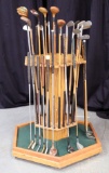 Custom Golf Club Display Stand