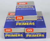 CCI 300 Large Pistol Primers, 3 Boxes of 1000