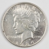 1934-D Peace Silver Dollar