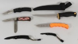6 Collectible Knives: Remington, Ducks Unlimited, etc.