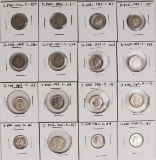 16 Roosevelt Silver Dimes