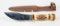 Marbles  Gladstone Stag Handled Knife w/ Boy Scout Sheaf