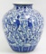 Chinese Blue & White Porcelain Vase