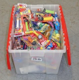 PEZ: Large Tote of Assorted PEZ Items