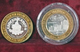 .999 Silver Gaming Tokens - Atlantis & Circus Circus  Casinos