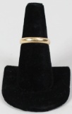 14K Gold Band, Sz. 8.5 - 5 Grams