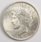 1923-P Peace Silver Dollar