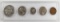 1941 US Silver Coin Set