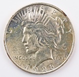 1923-P Peace Silver Dollar