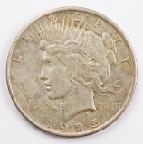 1925-P Peace Silver Dollar