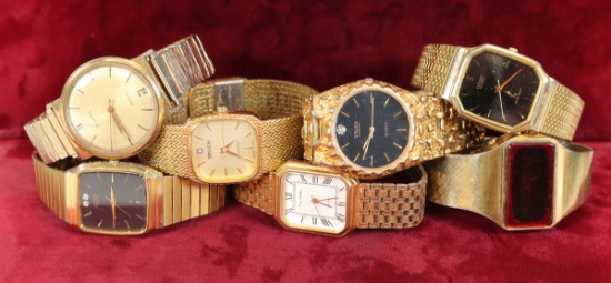 Assorted Gold Colored Watches
