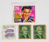 U.S. Stamps - Elvis, Jefferson, Omnibus