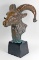 Bronze Big Horn Sheep Cast Sculpture