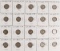 20 Mercury Dimes, Various  dates/mints