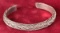 925 Sterling Southwest Style Cuff Bracelet