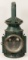 Antique Railroad Red/Blue Turn Lens Oil Lantern