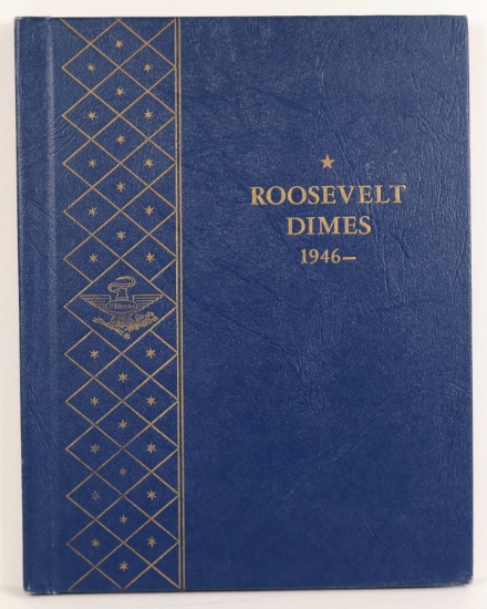 Roosevelt Dime Book 1946-1970 (Note 5 are NOT silver)