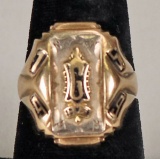 10k 1959 Class Ring, Sz. 9, 12.1 Grams