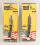 2 Buck 684 Bucklite Knives in Retail Packaging