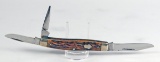 Remington UMC R3073 3 Blade Acorn Shield Pocket Knife