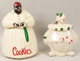 2 Old McCoy Cookie Jars 