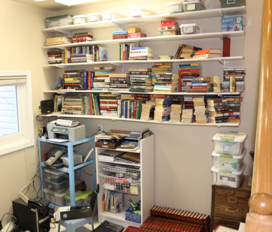 Office: Books, File Cabinet, Book Case, Office Supplies