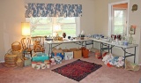 Living Room Items: Lamps, Baskets, Rugs, Dishware, Collectibles & More